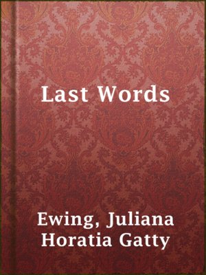 cover image of Last Words